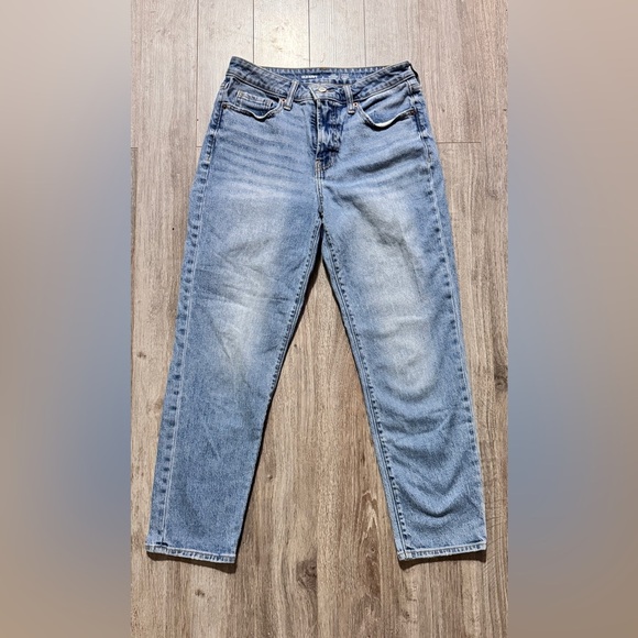 Old Navy High Rise Light Blue Jeans - Picture 1 of 2
